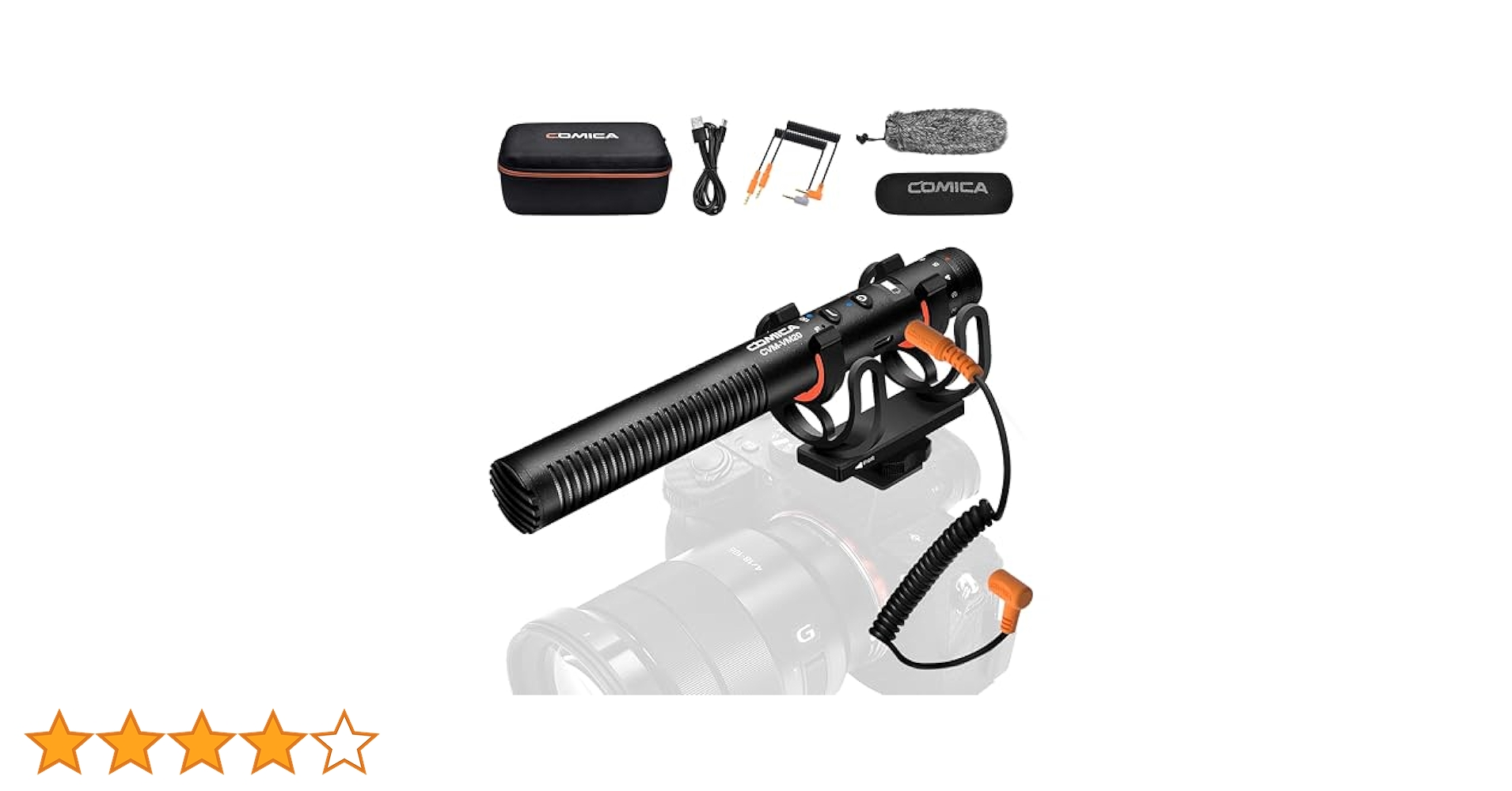 配信機器・PA機器・レコーディング機器 COMICA VM20 COMICA CVM-VM20 ショットガンマイク - 業務用撮影・映像・音響